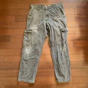 Wrangler authentics Gray Cargo Pants 32x30